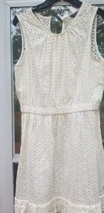 Little antique white dress